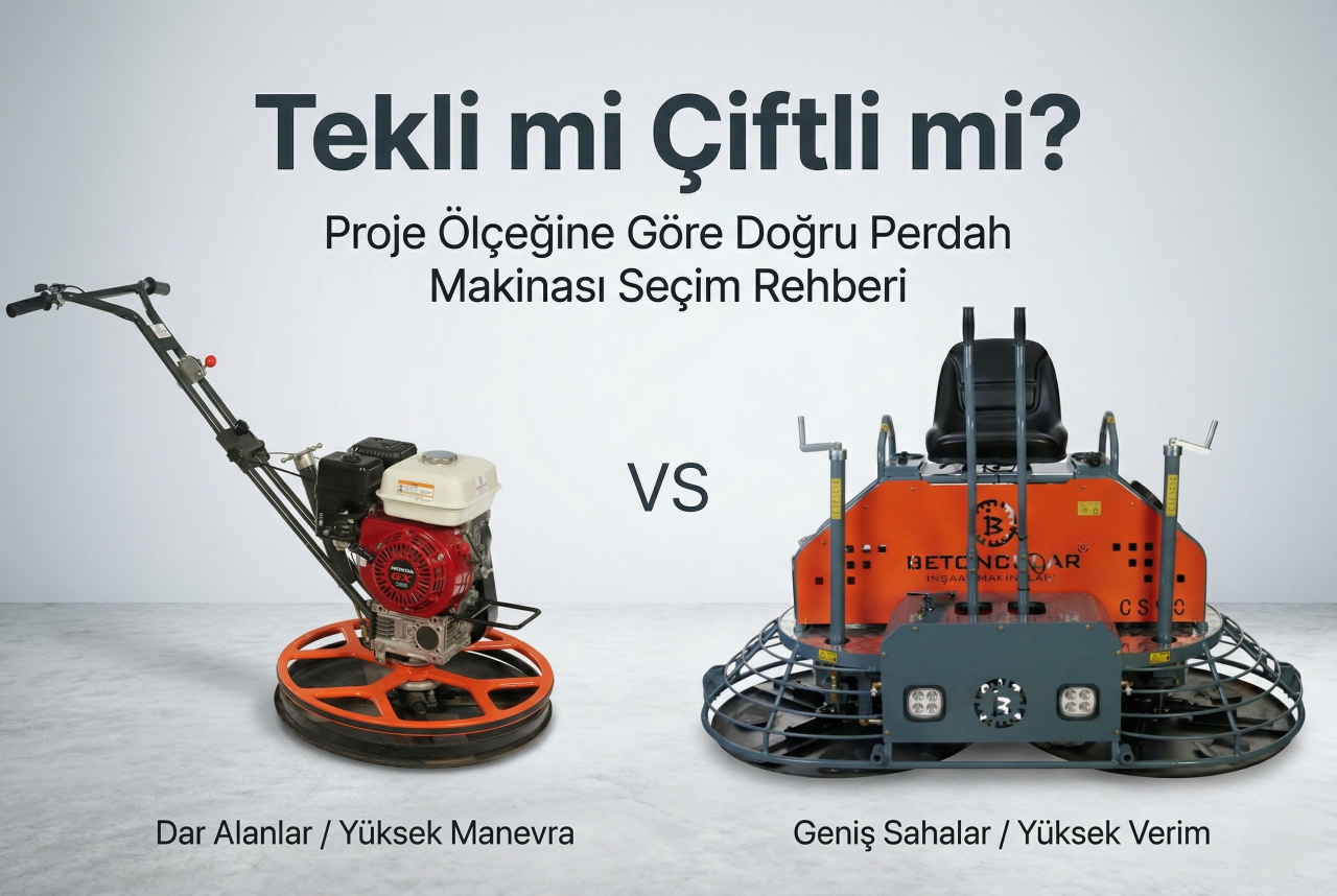 Perdah Makinası Seçimi: Tekli mi, Çiftli mi Daha Doğru?