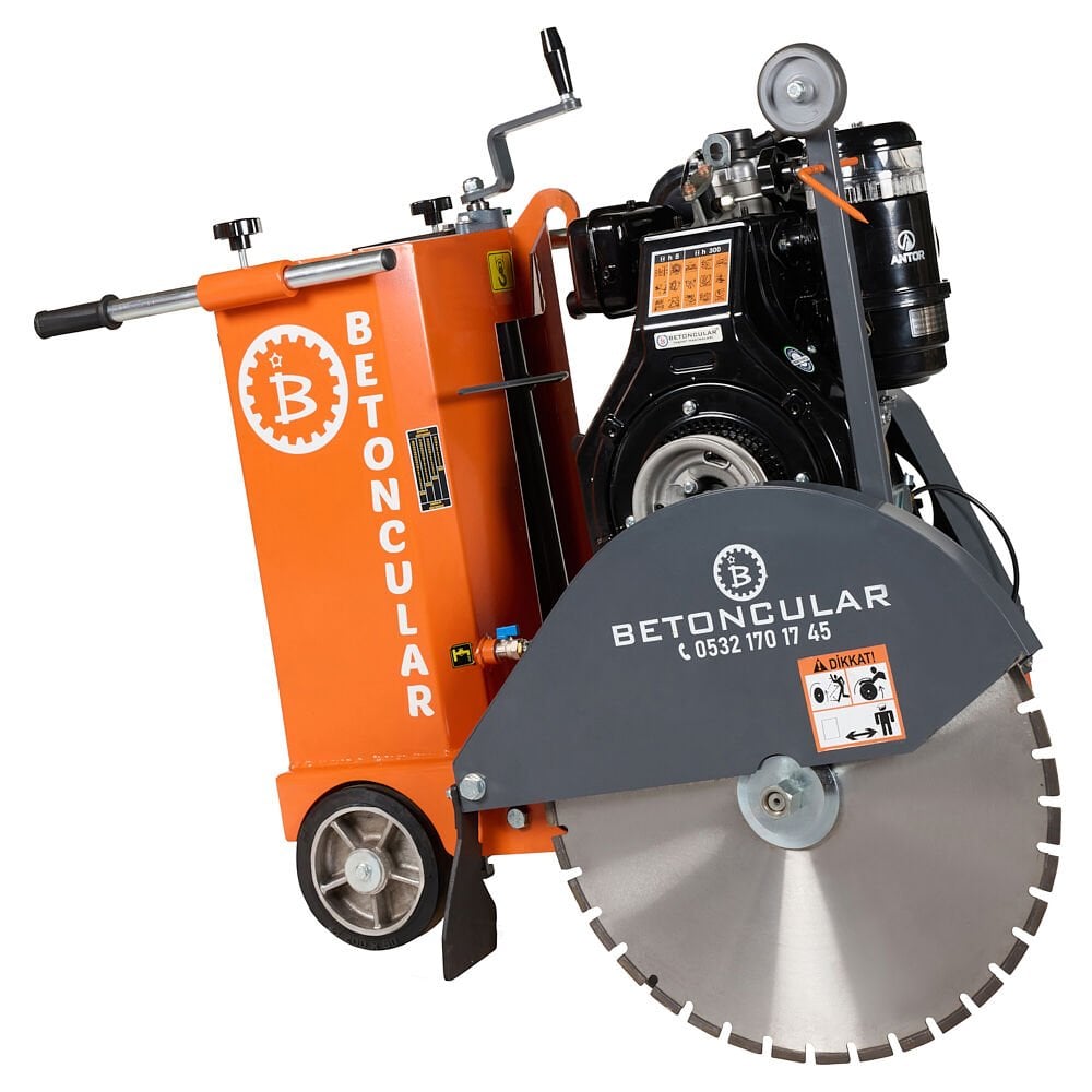 B-dak-012 Dizel Asfalt Beton Kesme Makinası