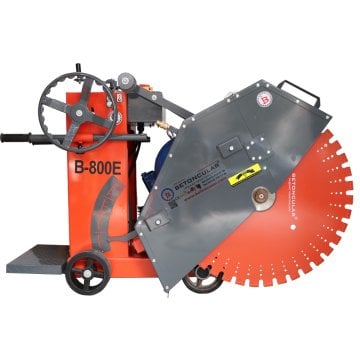 B800e  Elektrikli Asfalt Beton Kesme Makinası Yarı Otomatik