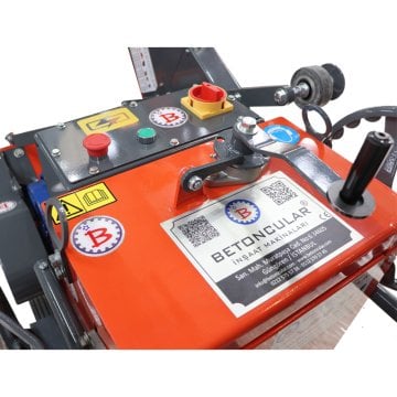 B800e  Elektrikli Asfalt Beton Kesme Makinası Yarı Otomatik