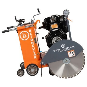 Dizel Yarı Otomatik Asfalt Beton Kesme Makinası