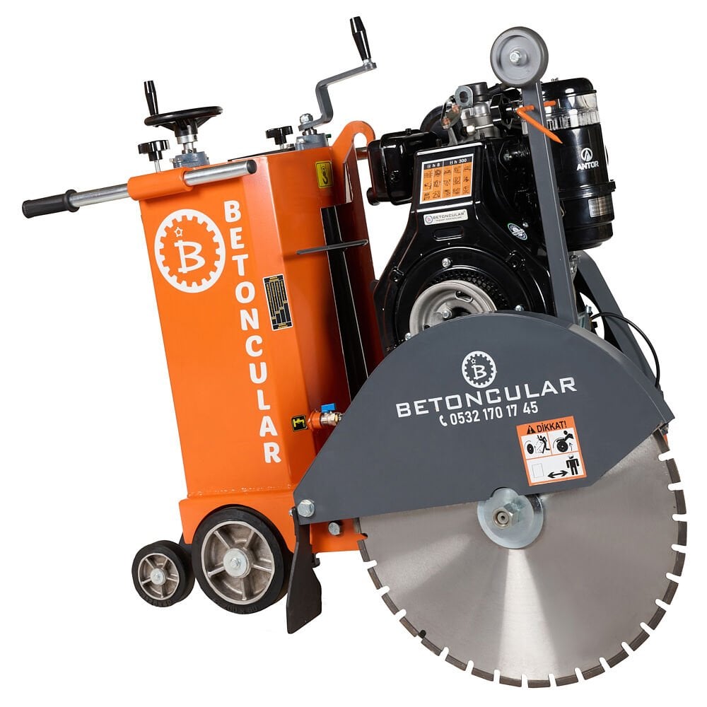 Dizel Yarı Otomatik Asfalt Beton Kesme Makinası