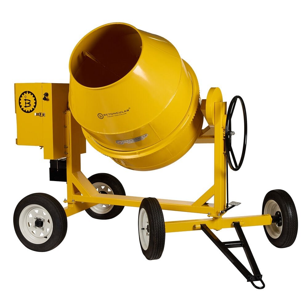 Profesyonel Dizel Betoniyer 1200 Lt Harç Karma Makinası