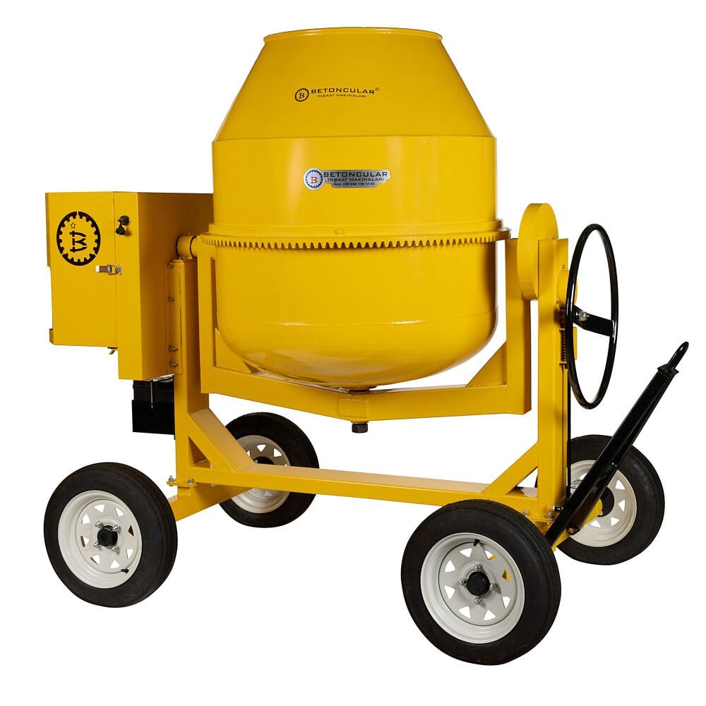 Profesyonel Betoniyer 1200 Lt 380 Volt Harç Karma Makinası