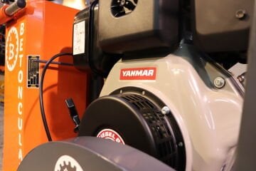 B-dak-12s Dizel Asfalt Beton Kesme Makinası