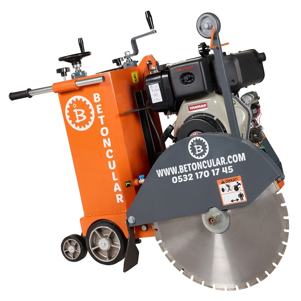 B-dak-95S Dizel Yarı Otomatik Asfalt Beton Kesme Makinası